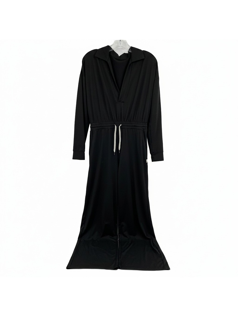 Vuori Black Lux Intentions Collared Jumpsuit | XS Regular